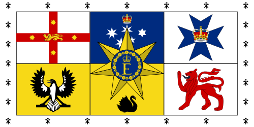 Australien Royal Fahne / Flagge 90x150 cm