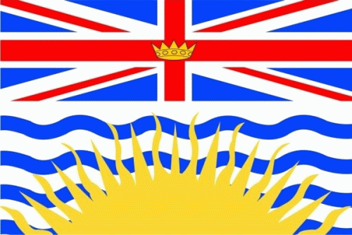 British Columbia Fahne / Flagge 90x150 cm