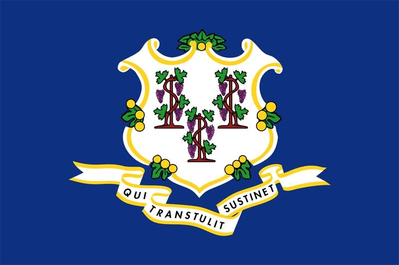 Connecticut Fahne / Flagge 90x150 cm