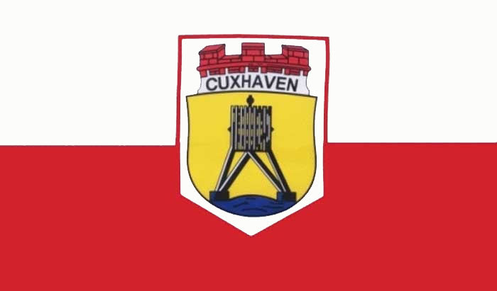 Cuxhaven / Flagge 90x150 cm