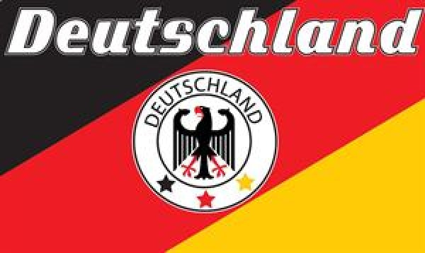 Deutschland Fan Fahne (Motiv 11) Fahne / Flagge 90x150 cm