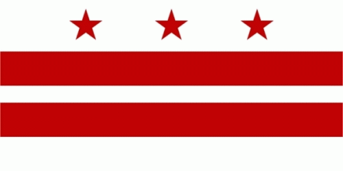 District of Columbia Fahne / Flagge 90x150 cm