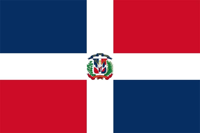 Dominikanische Republik Fahne / Flagge 90x150 cm