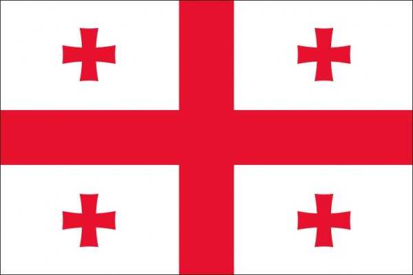 Georgien Fahne / Flagge 90x150 cm