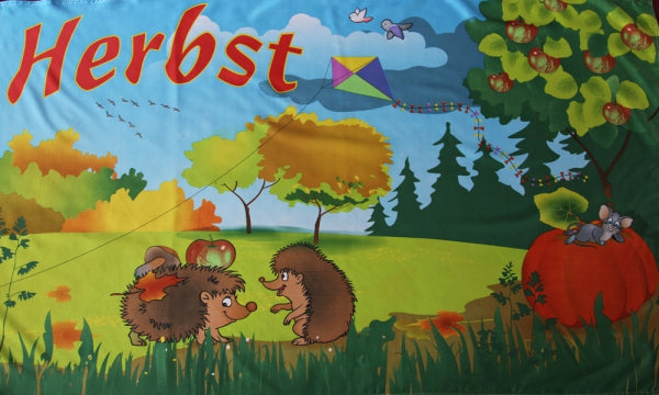 Herbst (Motiv 2) Fahne / Flagge 90x150 cm
