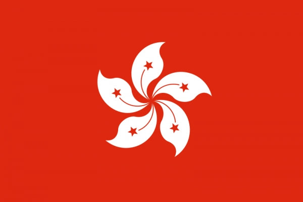 Hong Kong Fahne / Flagge 90x150 cm