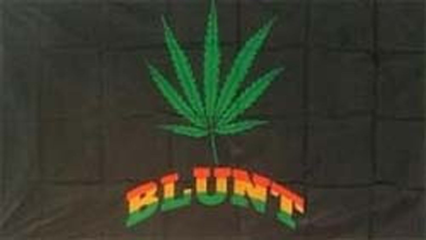 Marihuana (Cannabis Blunt) Fahne / Flagge 90x150 cm