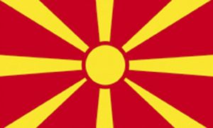 Mazedonien Fahne / Flagge 90x150 cm