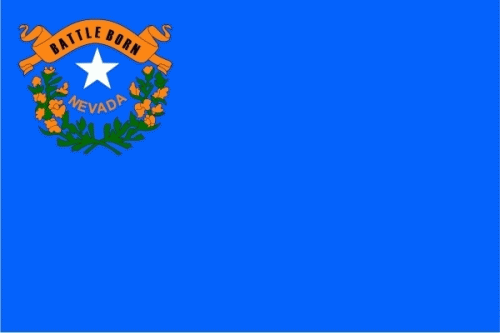Nevada Fahne / Flagge 90x150 cm