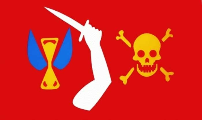 Pirat Christopher Moody Fahne / Flagge 90x150 cm