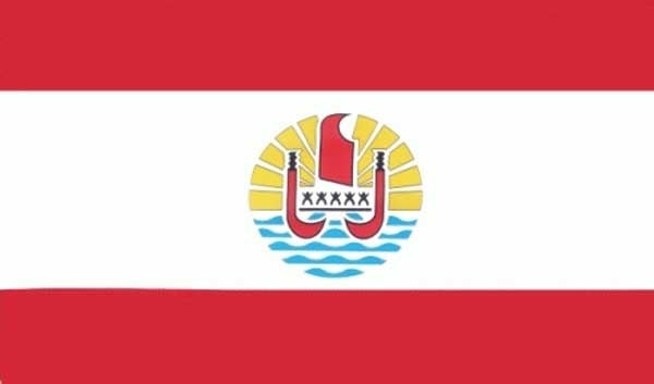 Polynesien Fahne / Flagge 90x150 cm