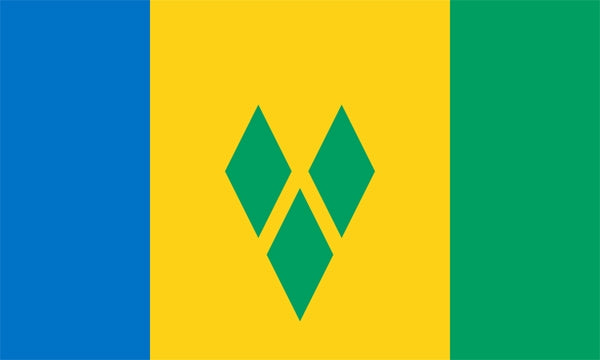 St. Vincent und die Grenadinen Fahne / Flagge 90x150 cm