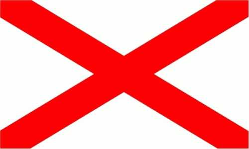 Alabama Fahne / Flagge 90x150 cm