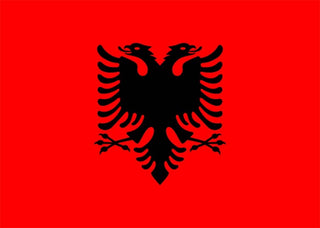 Albanien Fahne / Flagge 90x150 cm