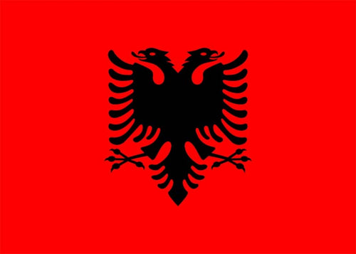 Albanien Fahne / Flagge 90x150 cm