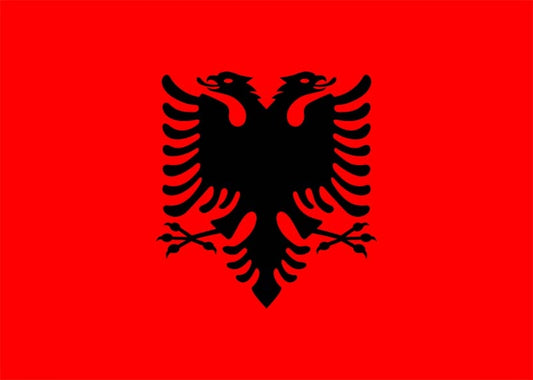 Albanien Fahne / Flagge 90x150 cm