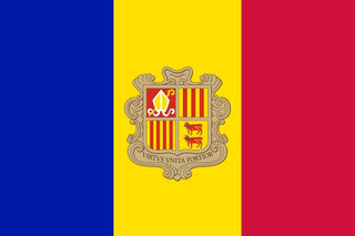 Andorra Fahne / Flagge 90x150 cm
