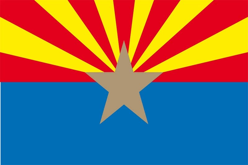 Arizona Fahne / Flagge 90x150 cm