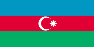 Aserbaidschan Fahne / Flagge 90x150 cm