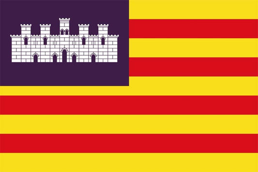 Balearen/Balearische Inseln Fahne / Flagge 90x150 cm