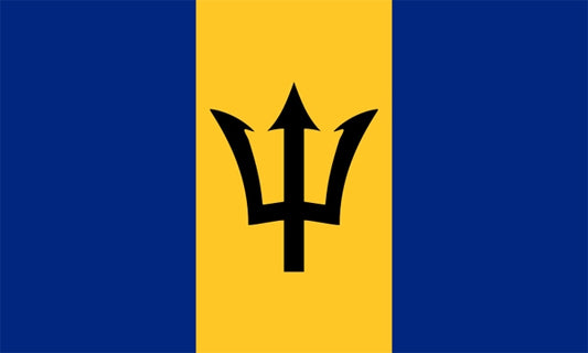 Barbados Fahne / Flagge 90x150 cm
