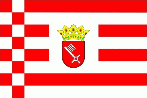 Bremen Fahne / Flagge 90x150 cm