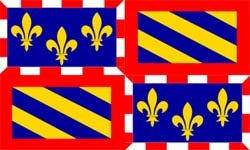 Burgund Fahne / Flagge 90x150 cm