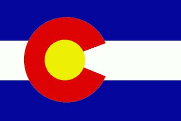 Colorado Fahne / Flagge 90x150 cm