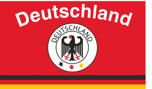 Deutschland Fan Fahne (Motiv 10) Fahne / Flagge 90x150 cm