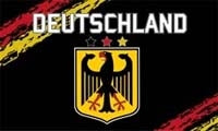 Deutschland "Schwarz" Fahne / Flagge 90x150 cm