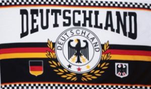 Deutschland Sondermotiv Fahne / Flagge 90x150 cm