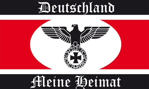 Deutschland meine Heimat Motiv 2 Fahne / Flagge 90x150 cm