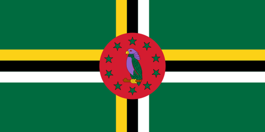 Dominica Fahne / Flagge 90x150 cm