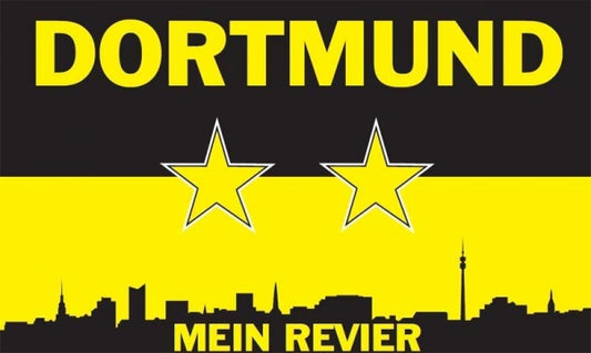 Dortmund - Mein Revier Fahne / Flagge 90x150 cm