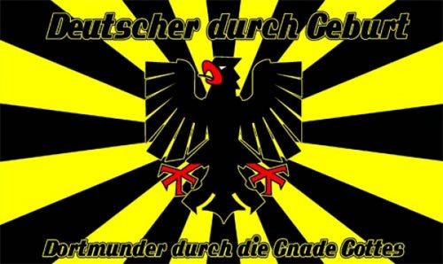 Dortmunder durch die Gnade Gottes Fahne / Flagge 90x150 cm