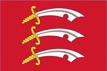 Essex Fahne / Flagge 90x150 cm