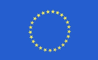 Europa 25 Sterne Fahne / Flagge 90x150 cm