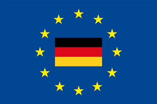 Europa mit Deutschland Fahne / Flagge 90x150 cm