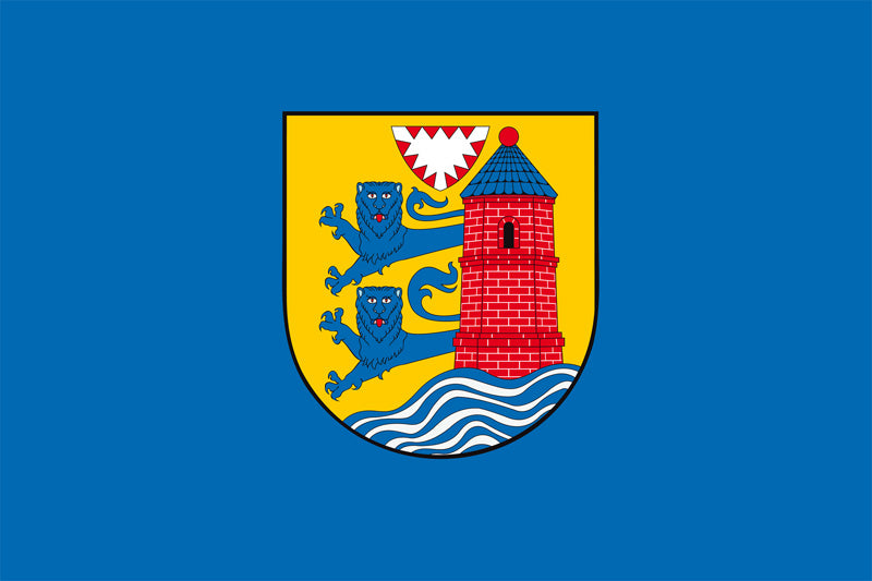 Flensburg Fahne / Flagge 90x150 cm
