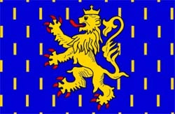 Franche-Comté Region Fahne / Flagge 90x150 cm