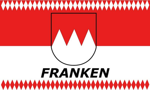 Franken Motiv 2 Fahne / Flagge 90x150 cm