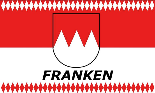 Franken Motiv 2 Fahne / Flagge 90x150 cm
