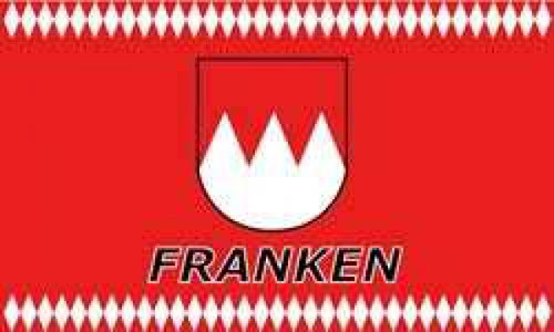 Franken Motiv 3 Fahne / Flagge 90x150 cm