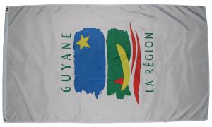 Französisch Guyane Regionalrat Fahne / Flagge 90x150 cm