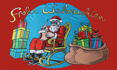 Frohe Weihnachten Motiv 10 Fahne / Flagge 90x150 cm