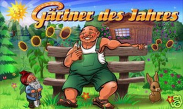 Gärtner des Jahres Fahne / Flagge 90x150 cm