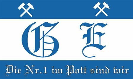 Gelsenkirchen - Die Nr.1 im Pott sind wir Fahne / Flagge 90x150 cm