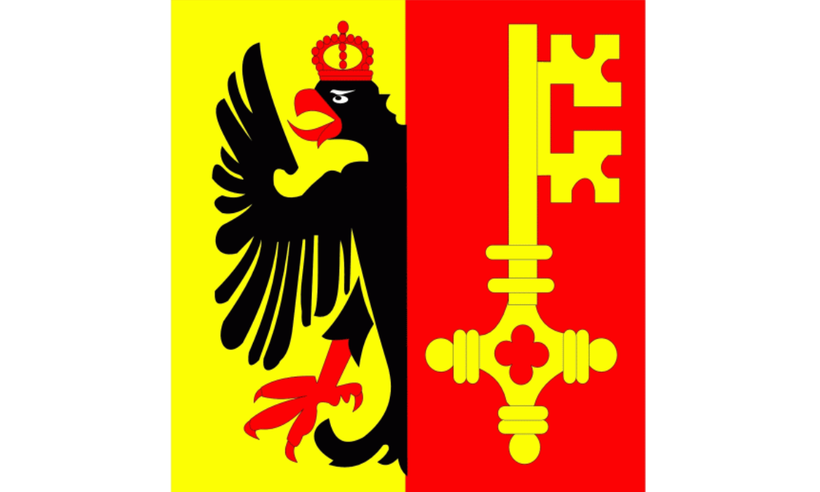 Kanton Genf Fahne / Flagge 120x120 cm