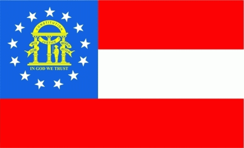 Georgia Fahne / Flagge 90x150 cm