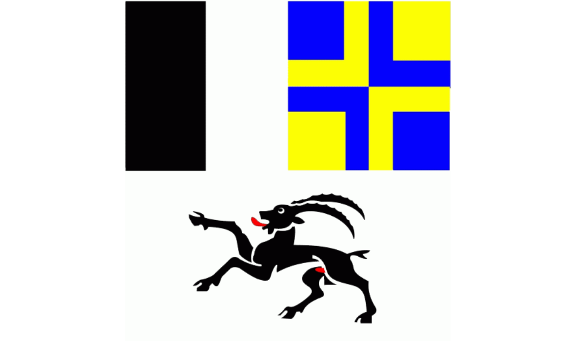 Kanton Graubünden Fahne / Flagge 120x120 cm